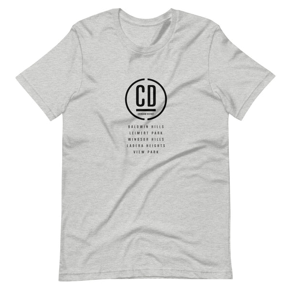 CD Circle Logo Black Print T-Shirt