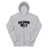 Baldwin Hills Black Print Hoodie