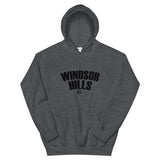 Windsor Hills Black Print Hoodie