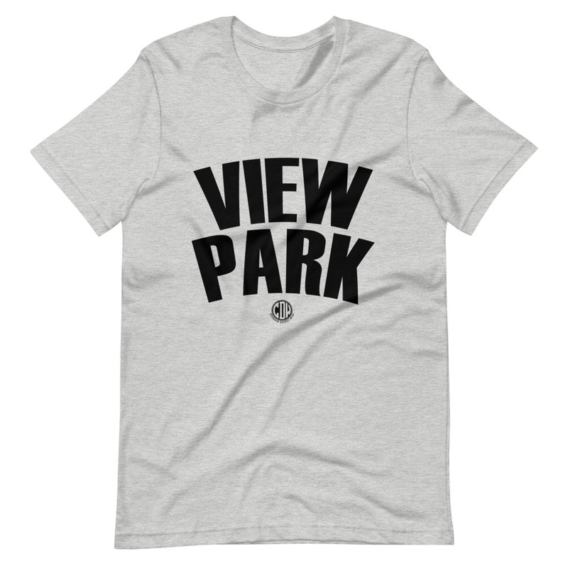 View Park Black Print T-Shirt