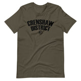 Crenshaw District Black Print Unisex T-Shirt