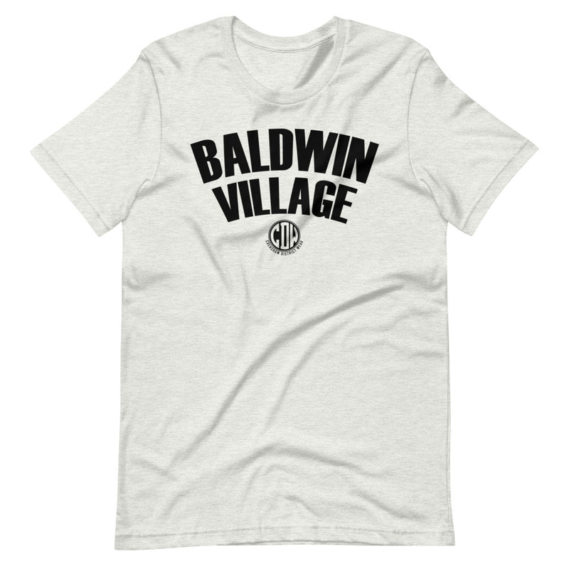 Baldwin Village Black Print Unisex T-Shirt