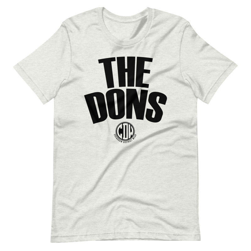 The Dons Black Print Unisex T-Shirt