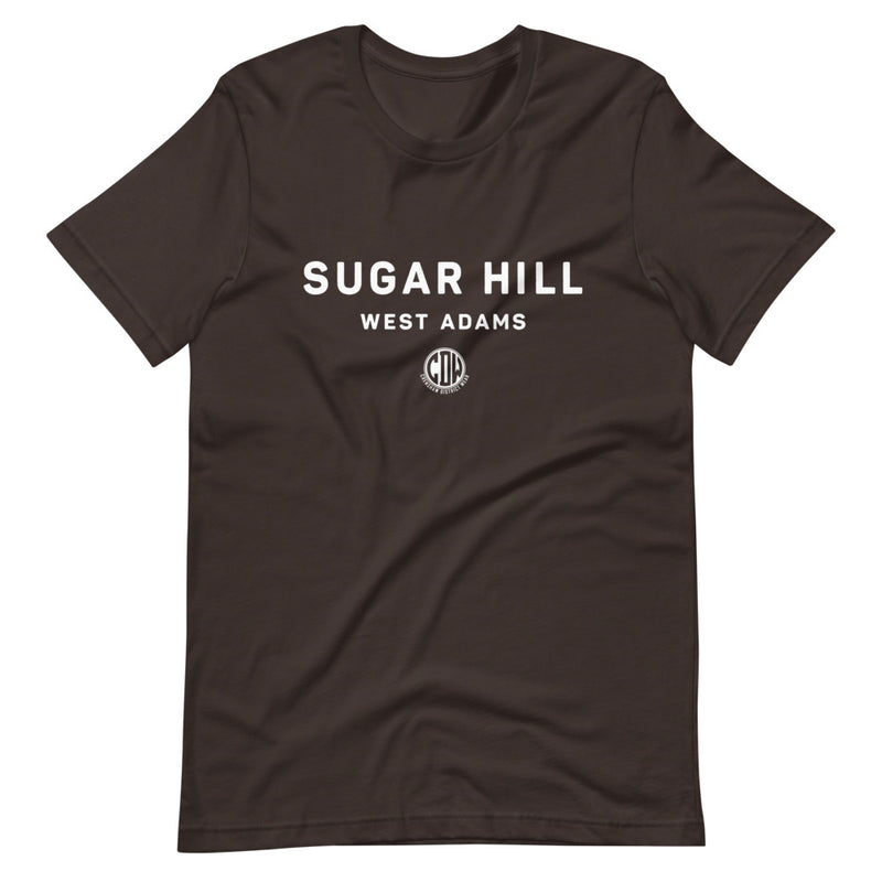 Sugar Hill West Adams White Print