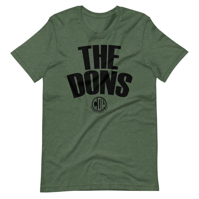 The Dons Black Print Unisex T-Shirt