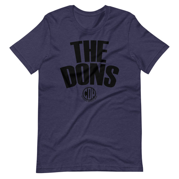 The Dons Black Print Unisex T-Shirt