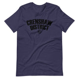 Crenshaw District Black Print Unisex T-Shirt