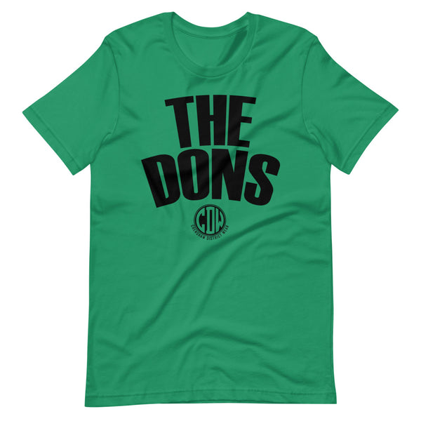 The Dons Black Print Unisex T-Shirt