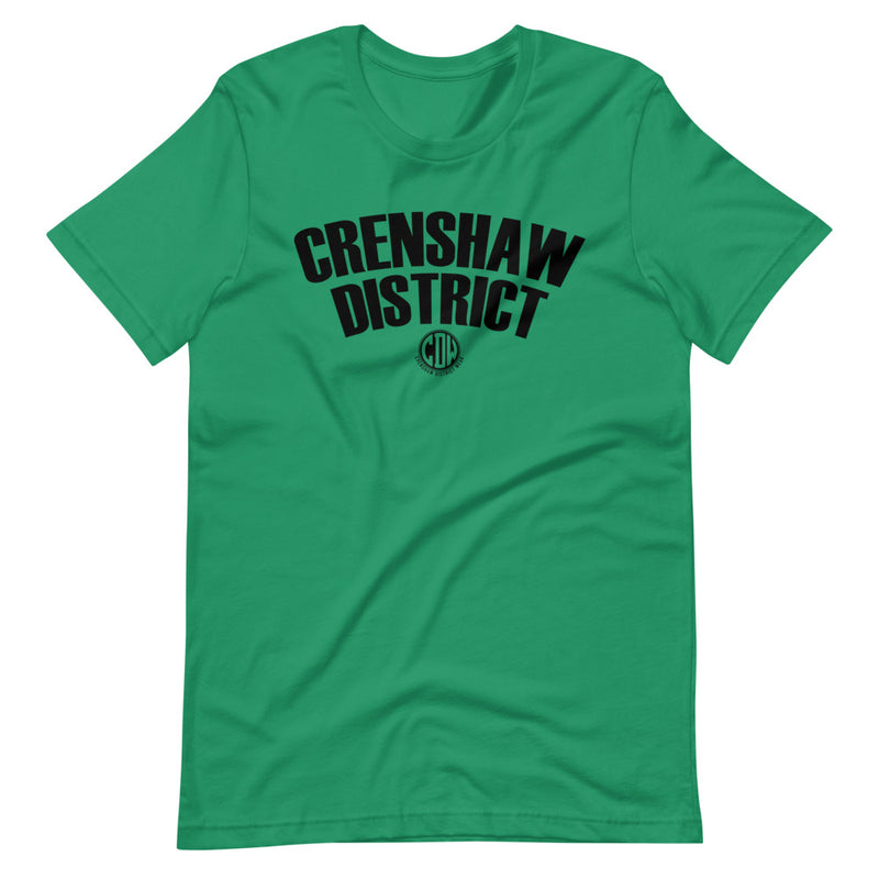 Crenshaw District Black Print Unisex T-Shirt