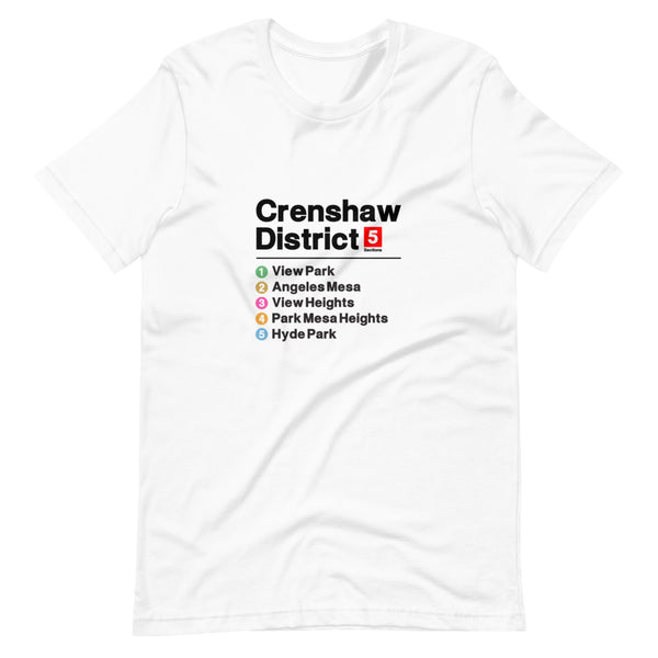 Crenshaw Metro 2 T-Shirt White