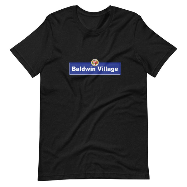 Baldwin Village Street Sign T-Shirt