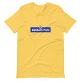 Baldwin Hills Street Sign T-Shirt