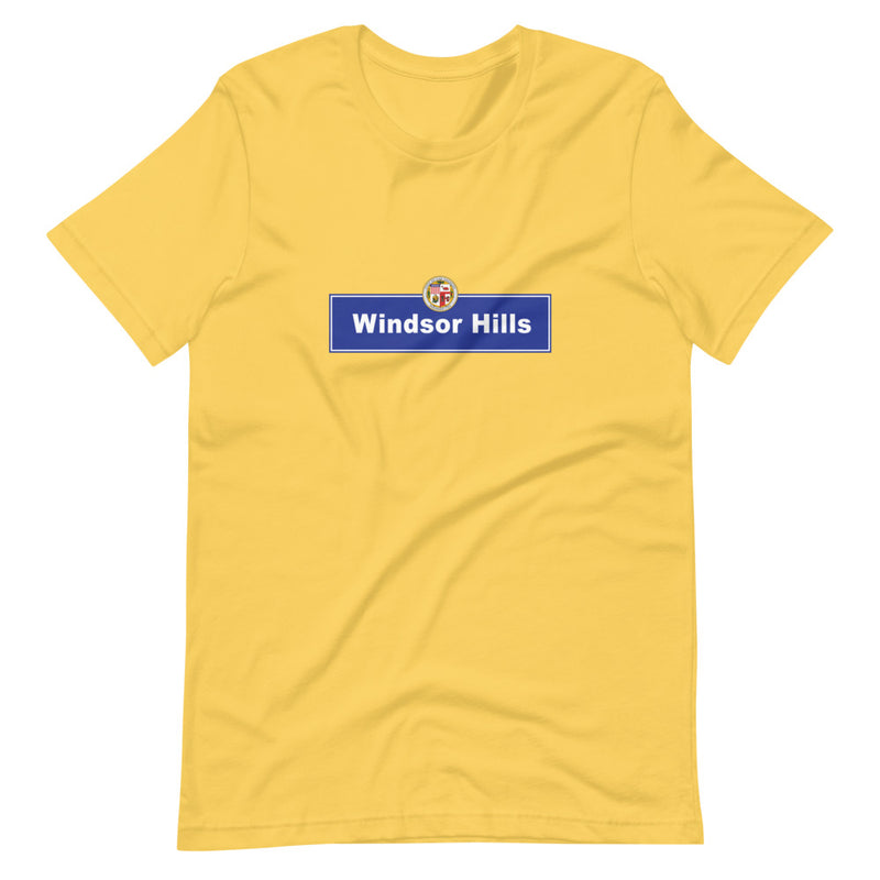 Windsor Hills Street Sign T-Shirt