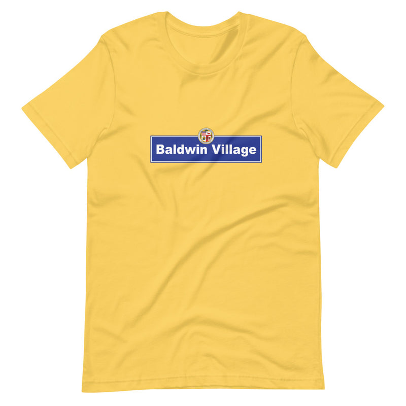 Baldwin Village Street Sign T-Shirt